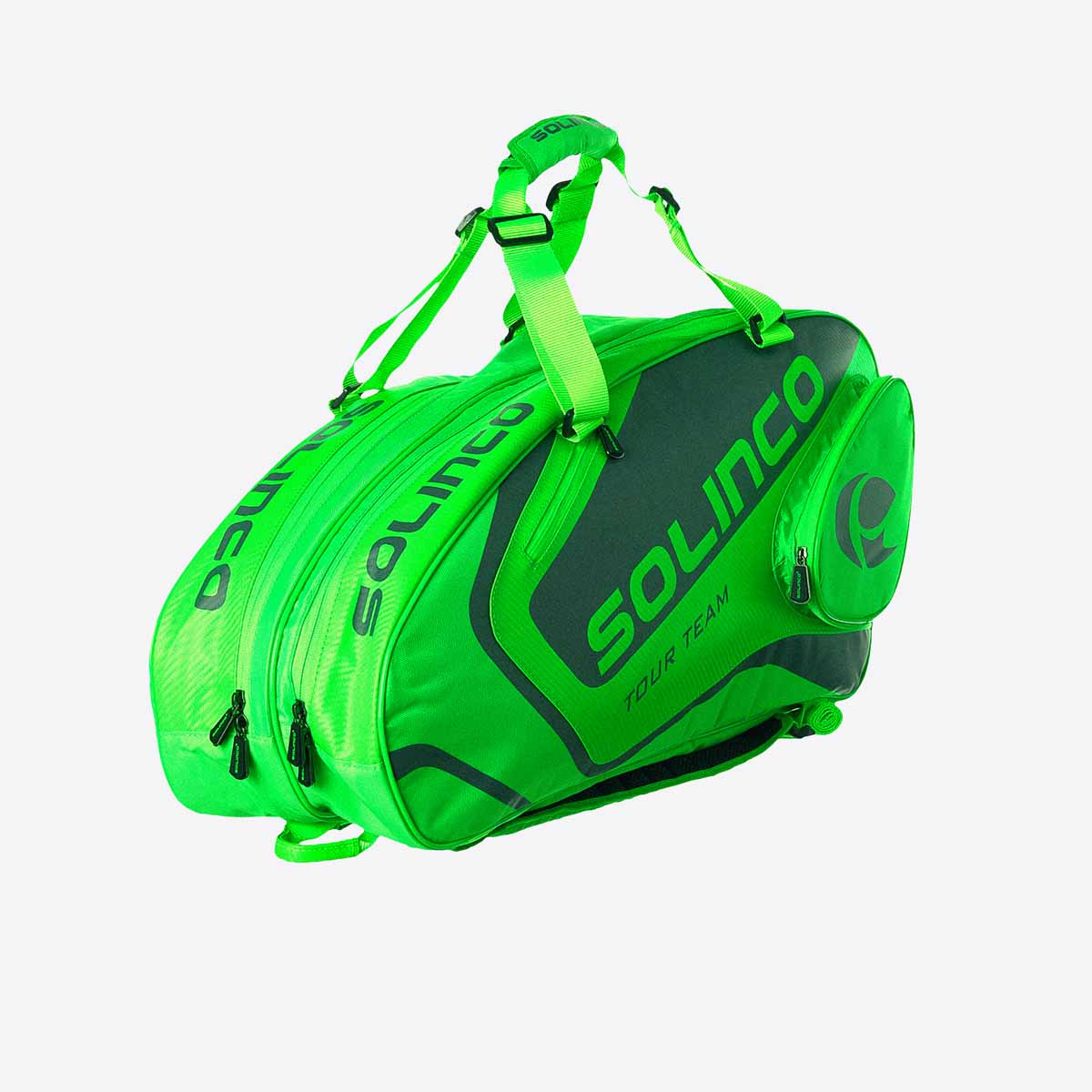 15-Pack Tour Racquet Bag Full Neon Green